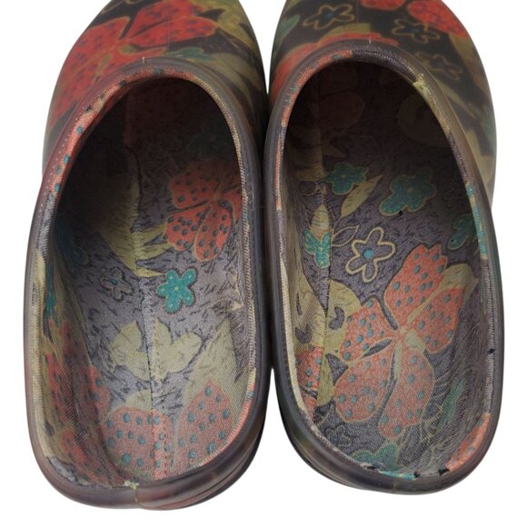 Sloggers Women Waterproof Rubber Clogs 7 Garden Slip On Rain Forest Fairy Grunge - Picture 8 of 15